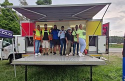 Activation At Alexander Park Pietermaritzburg.  With the KZN Department, Focusing on Driver and Passenger Safety  emphasizing the need for responsible driving habits and adherence to road rules. Our activations aimed to encourage drivers to prioritize safety on the roads.