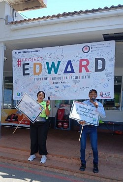RTMC'S Project EDWARD: A Shared Goal: We're collaborating with RTMC and fellow road safety advocates to champion Project EDWARD's ambitious goal: creating a world where every day is free from road deaths.