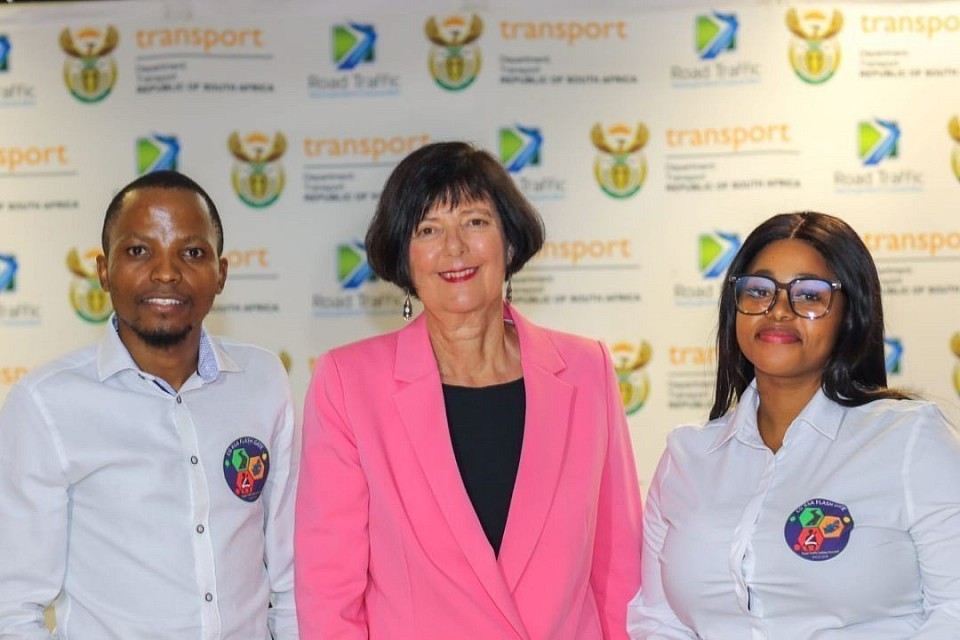 Mr. Angel Cinga Gaba, Founder/ CEO and Director of CG RSA FLASH GATE, and Ms. Senamile Zama Ngcobo, the Deputy Director, met with the Minister of Transport, Ms. Barbara Creecy, on 20 March 2025, at the National Department of Transport building in Gauteng, Pretoria. We appreciate the Department of Transport's invitation to discuss critical road safety issues and collaborate with other transport stakeholders on strategies to reduce road crashes and fatalities in South Africa to drive meaningful change.